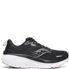 SAUCONY MENS POWER RUN LACE TRAINER - BLACK GREY
